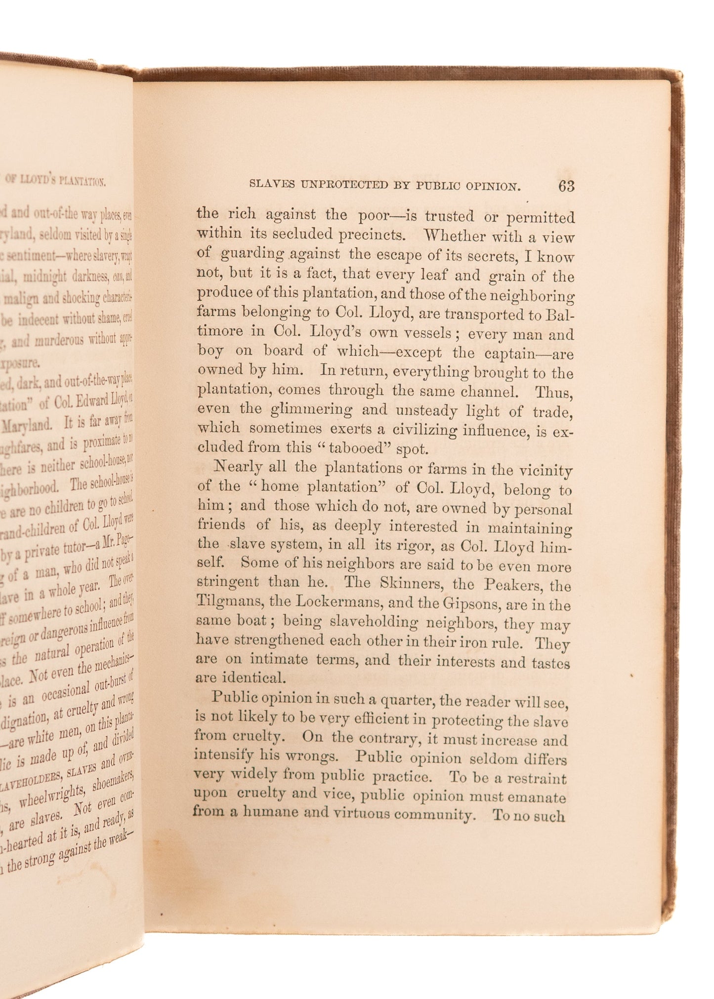 1855 FREDERICK DOUGLASS. My Bondage and My Freedom with 12 Years a Slave Association