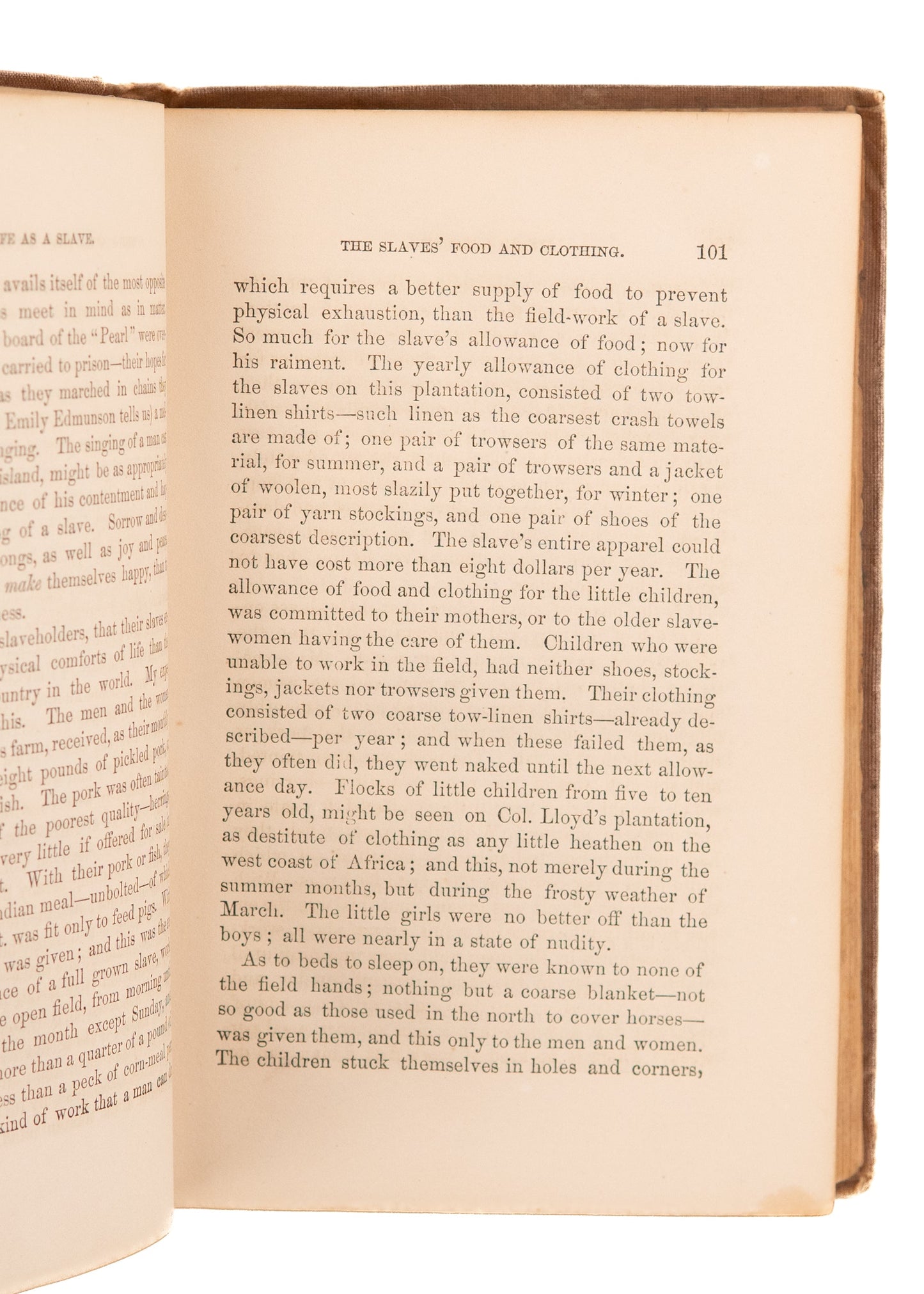 1855 FREDERICK DOUGLASS. My Bondage and My Freedom with 12 Years a Slave Association