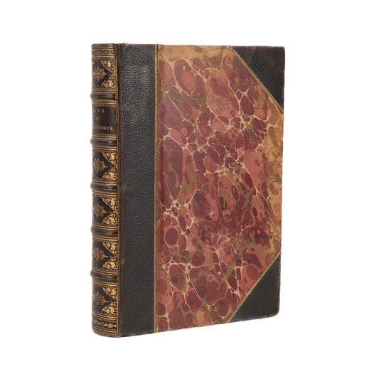 1868 WILLIAM WILBERFORCE. Life of William Wilberforce in Attractive Half-Morocco Binding.