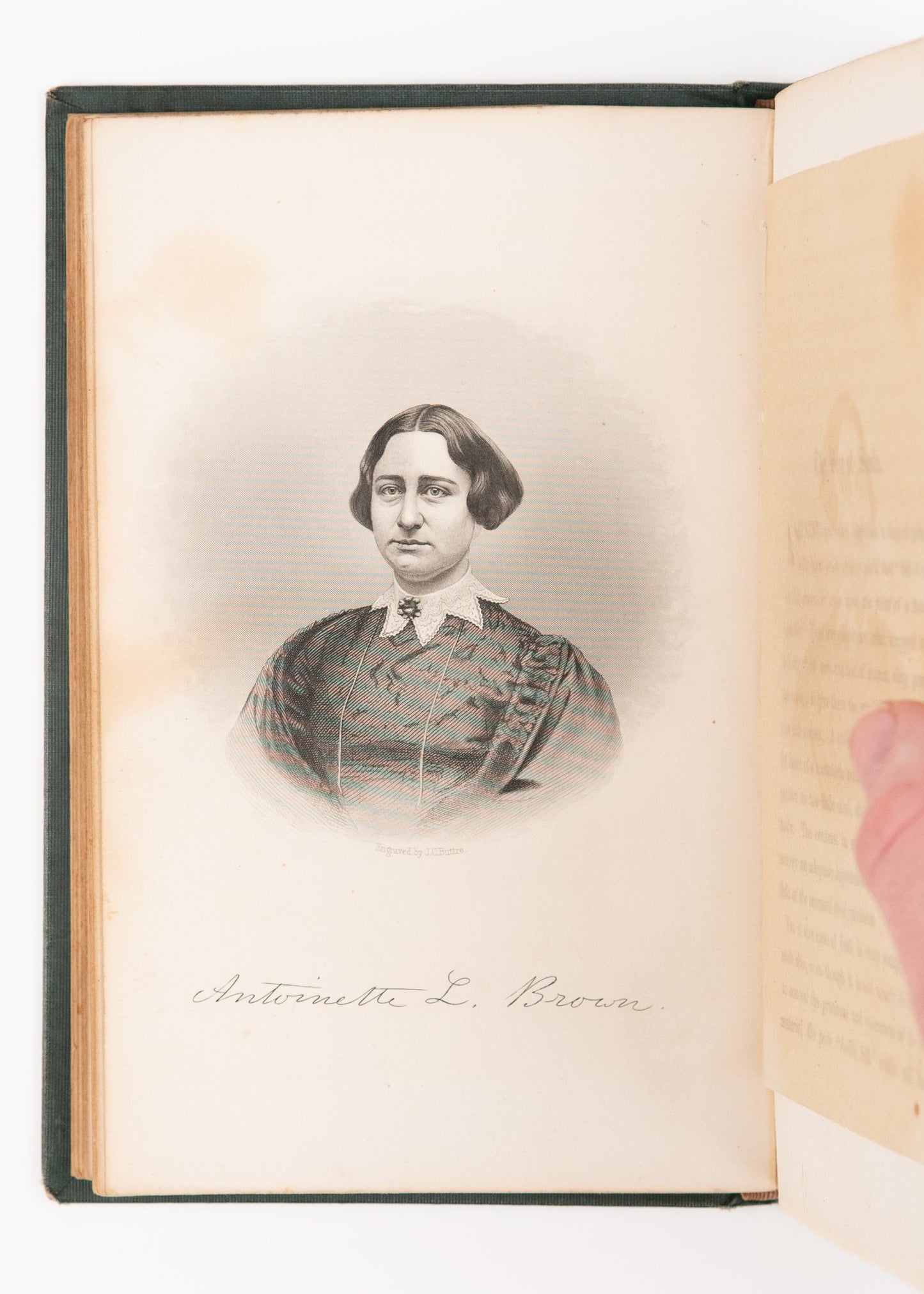 1854 FREDERICK DOUGLASS / SLAVERY. First Edition of Autographs For Freedom. Anti-Slavery Society.