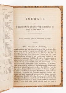 1845 NEGRO SLAVERY IN WEST INDIES. First-Hand Diary that Helped Compel Wilberforce & Others.