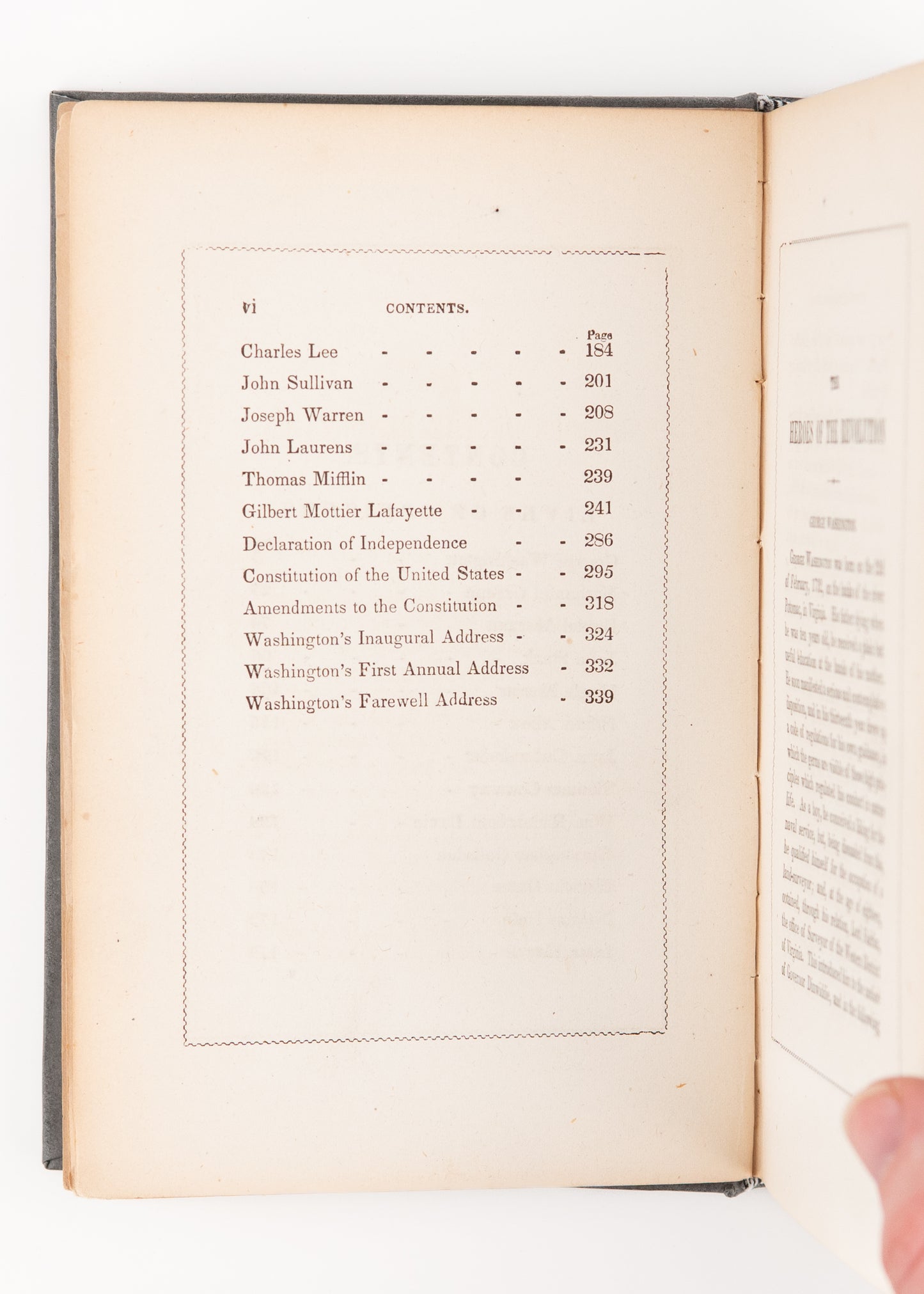 1860 AMERICAN REVOLUTION. Lives of Heroes of the Revolution. George Washington & His Generals.