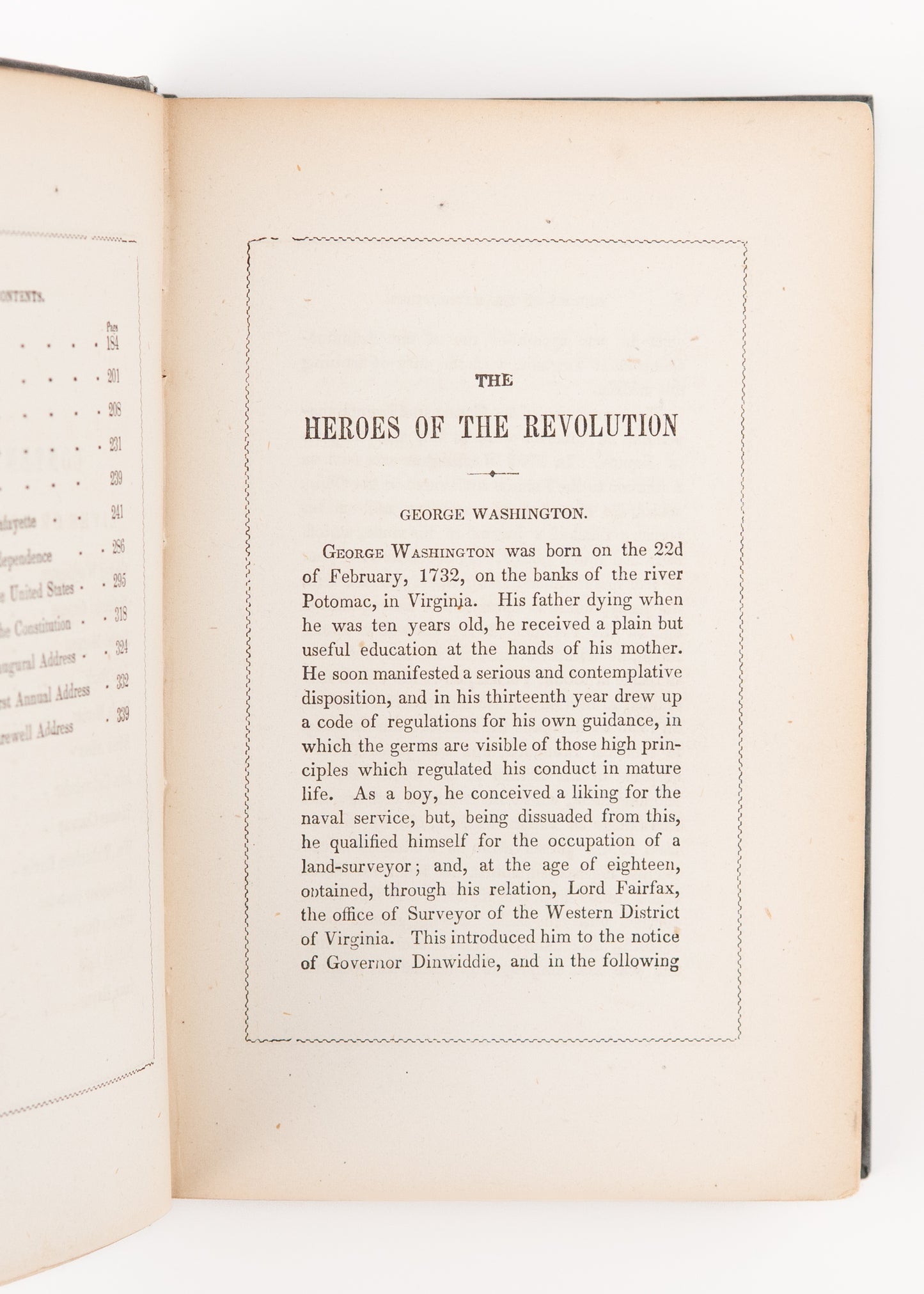 1860 AMERICAN REVOLUTION. Lives of Heroes of the Revolution. George Washington & His Generals.