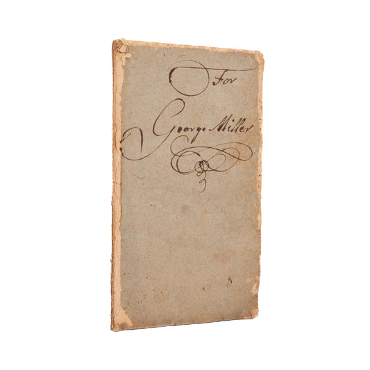 1795 FIRST ABOLITIONIST SOCIETY IN AMERICA. Minutes of the Second Convention of Abolition Societies in Philadelphia.