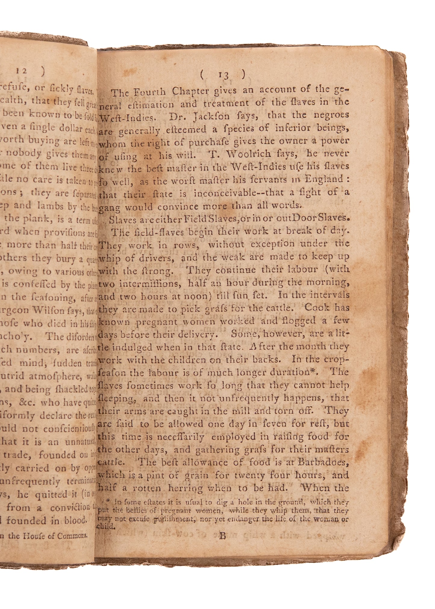 1792 EVIDENCES FOR ABOLITION. Scarce Early American Abolitionist + Boycott of Sugar & Rum.