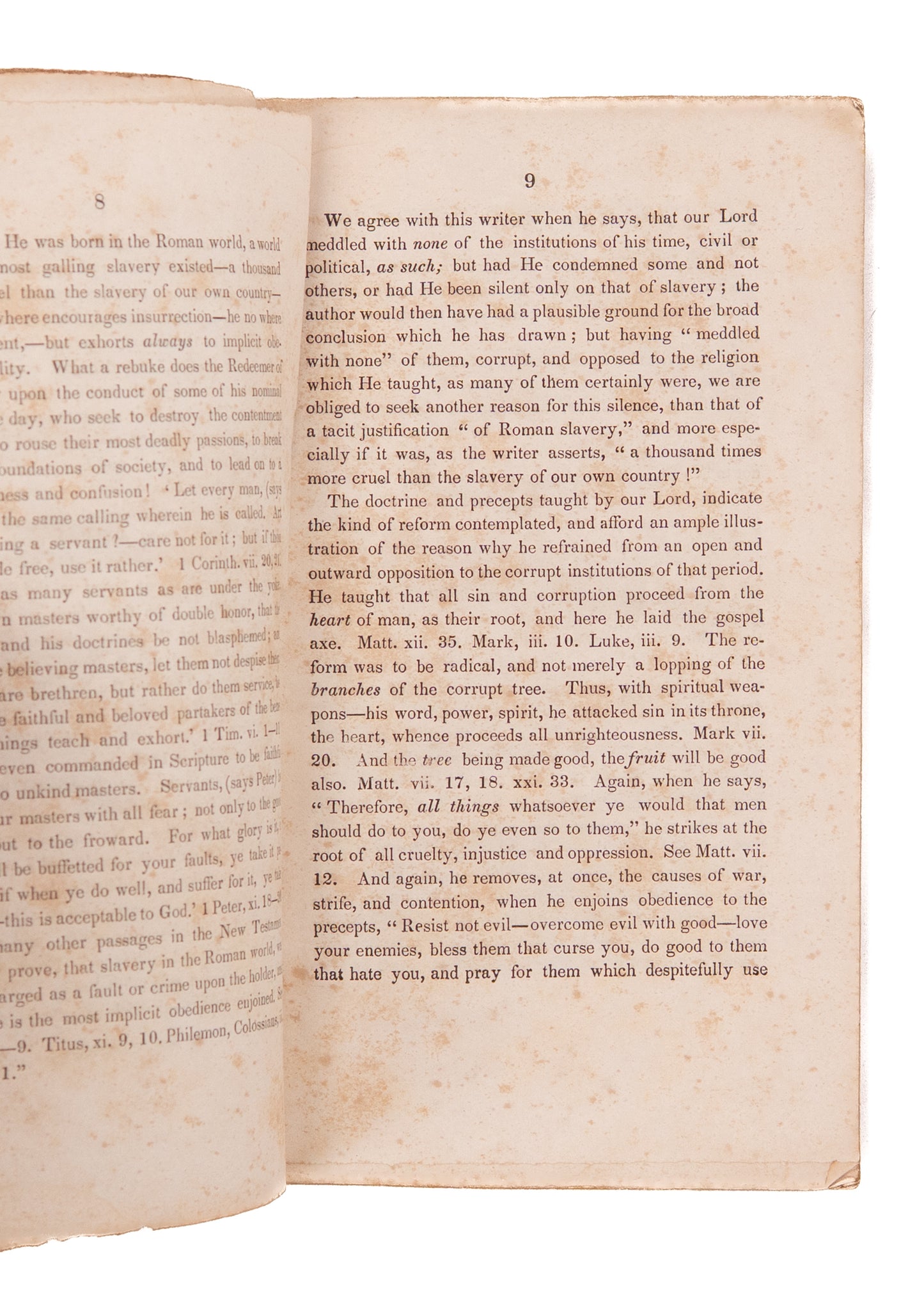 1841 SLAVE BREEDING IN AMERICA. A Report on the "Domestic Slave Trade" in America. Rare.