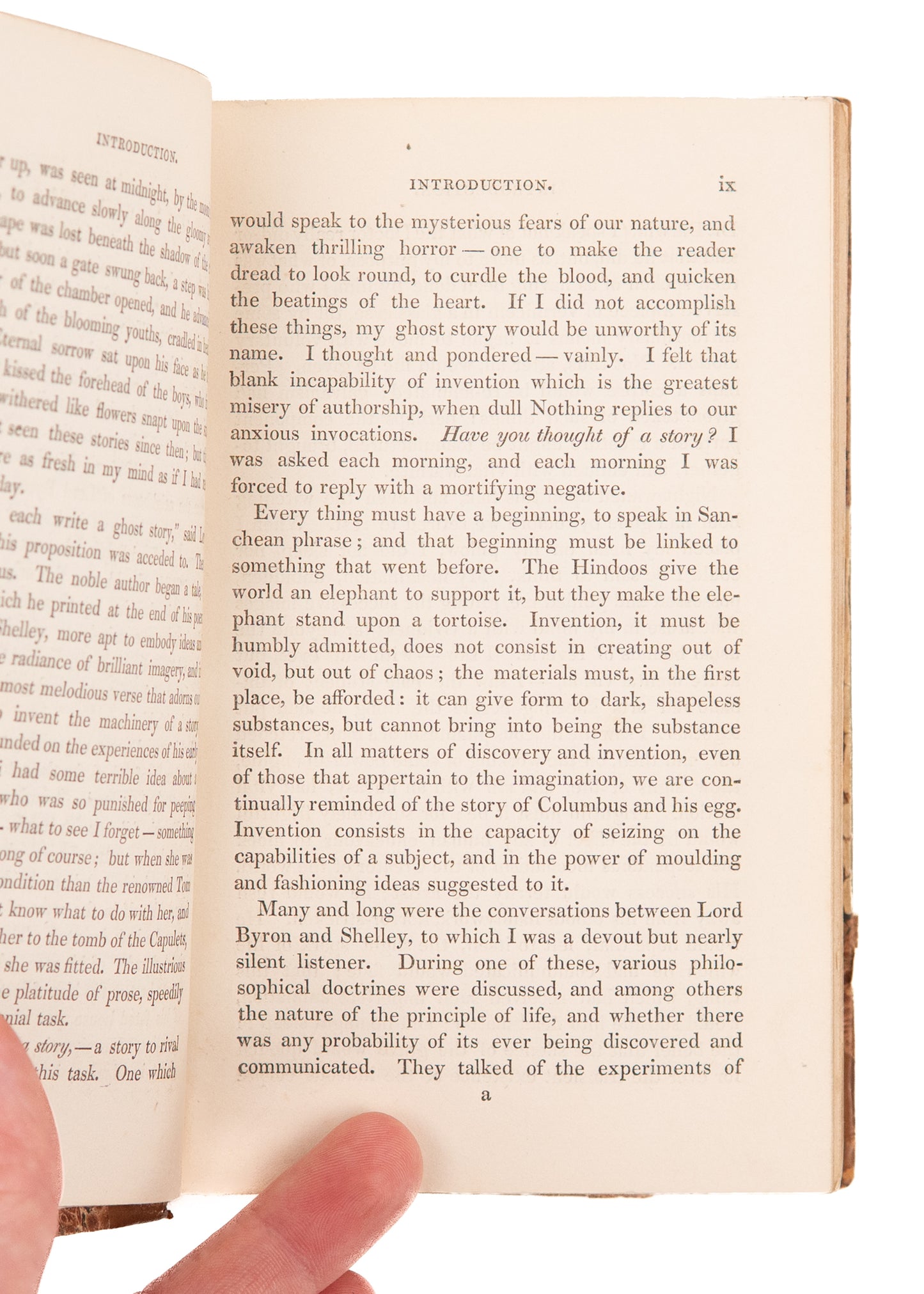 1831 MARY SHELLEY. Frankenstien; Or, the Modern Prometheus. First Illustrated Edition.