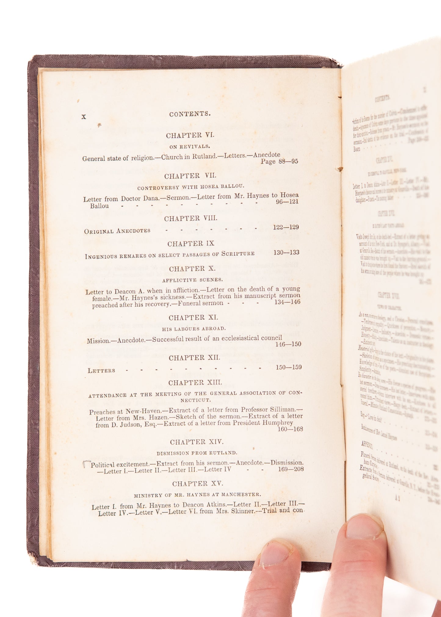 1837 LEMUEL HAYNES. Memoir of Lemuel Haynes - Black Revolutionary War and Early Minister. Rare!