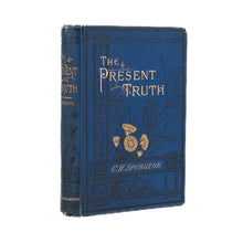 Load image into Gallery viewer, 1883 C. H. SPURGEON. The Present Truth. In Victorian Passmore &amp; Alabaster Binding.