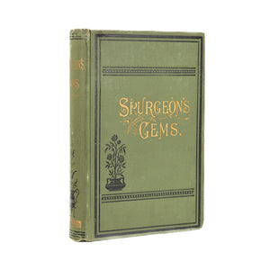 1890 C. H. SPURGEON. Spurgeon's Gems. In Victorian Passmore & Alabaster Binding.