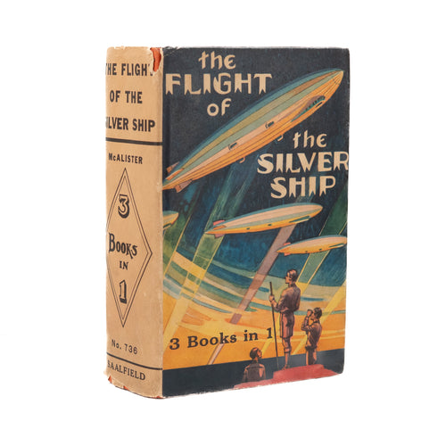 1930 HUGH MCALISTER. Early Art Deco - Sci-Fi - Adventure. Flight of the Silver Ship.