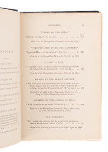 1892 CHARLES HADDON SPURGEON. Messages to the Multitude. Signed by Mrs. Spurgeon!