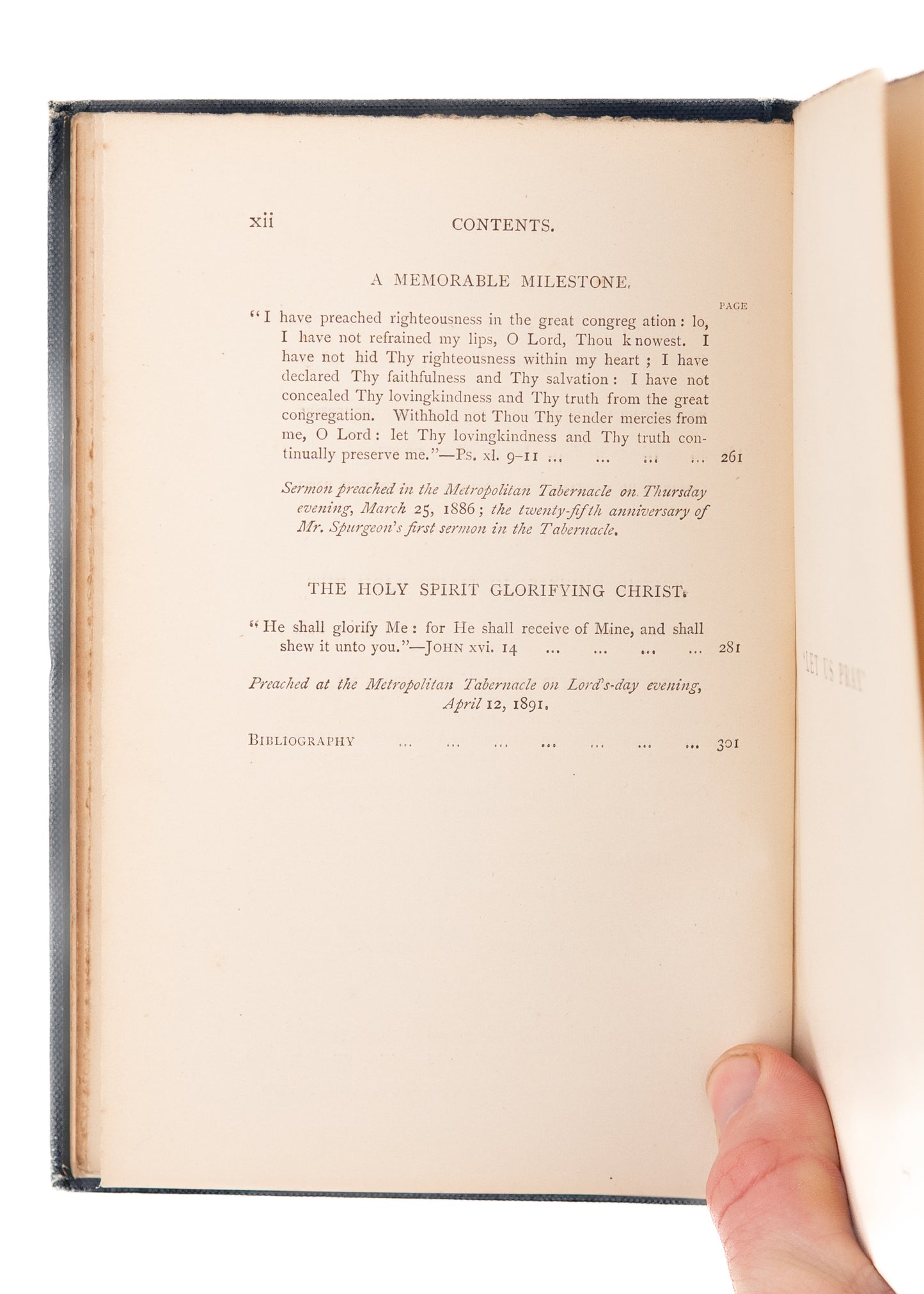 1892 CHARLES HADDON SPURGEON. Messages to the Multitude. Signed by Mrs. Spurgeon!