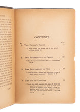 Load image into Gallery viewer, 1903 C. H. SPURGEON. The People&#39;s Christ and Other Sermons. Early Edition.