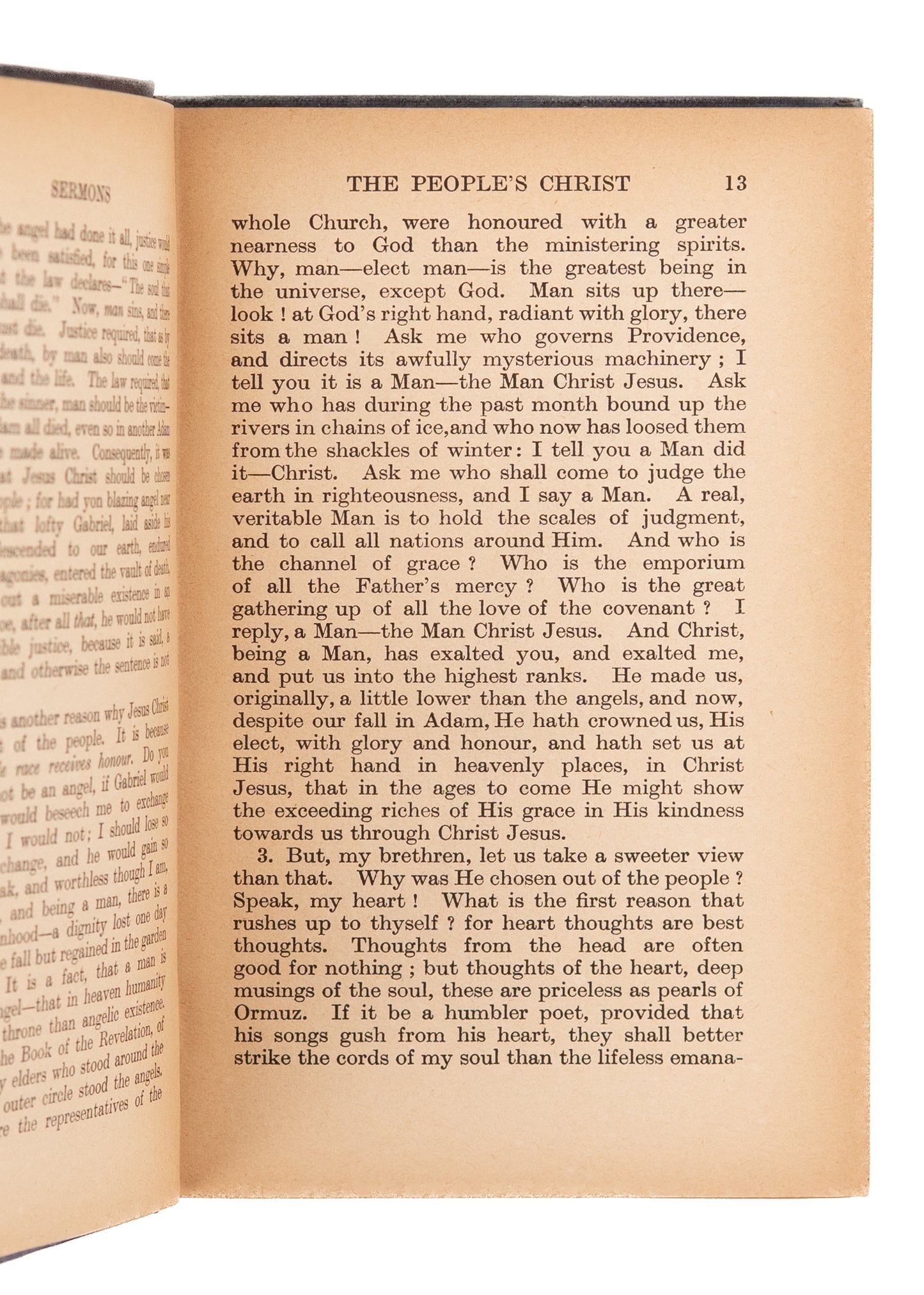 1903 C. H. SPURGEON. The People's Christ and Other Sermons. Early Edition.