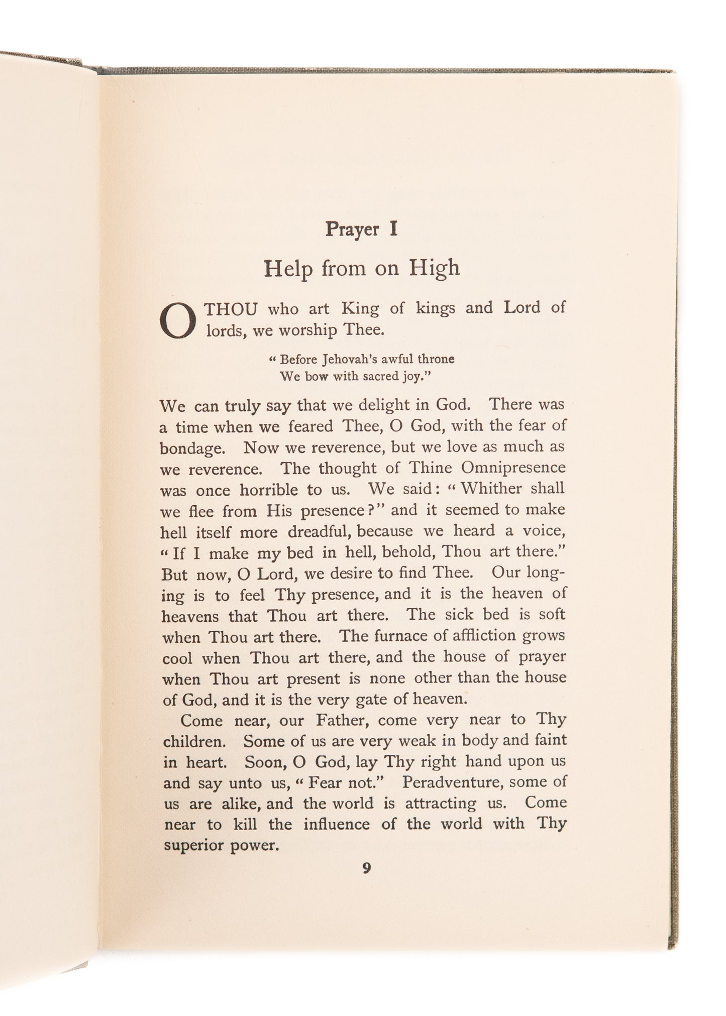 1906 C. H. SPURGEON. Prayers From Metropolitan Pulpit: C.H. Spurgeon's Prayers.