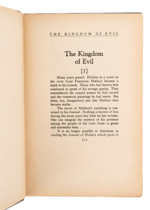 1924 BEN HECHT. The Kingdom of Evil. Phantasmagoric - Psychological Science Fiction of the 1920's