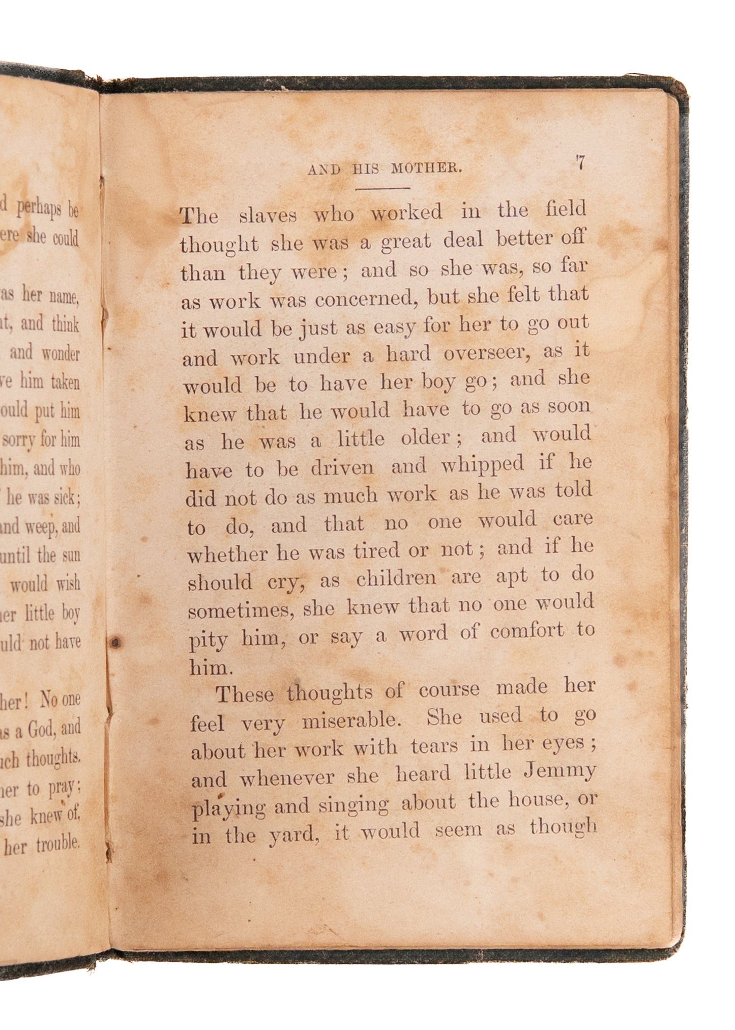 1858 ANTI-SLAVERY FOR THE YOUNG. Lucy; Or the Slave Girl of Kentucky. Scarce.
