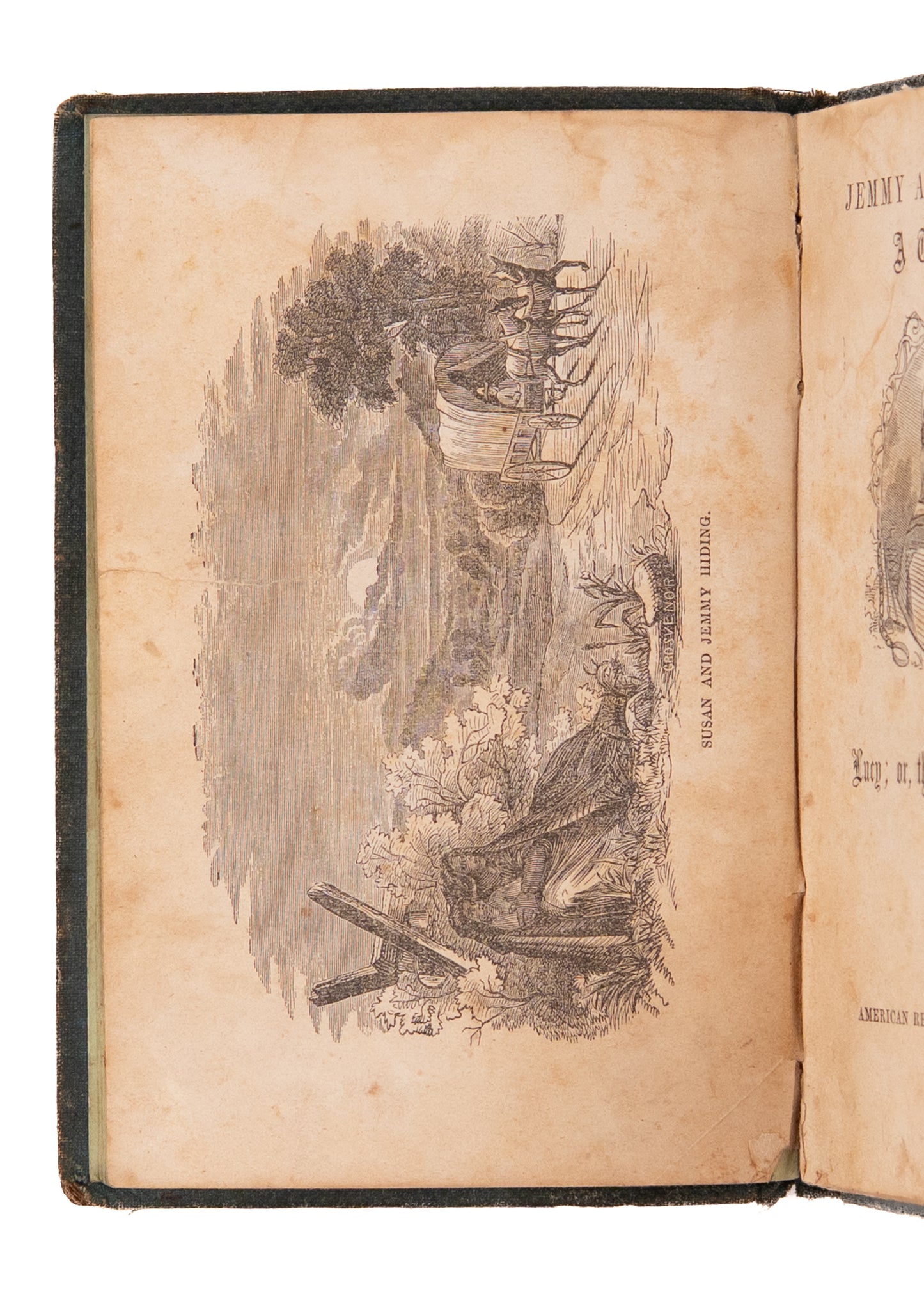 1858 ANTI-SLAVERY FOR THE YOUNG. Lucy; Or the Slave Girl of Kentucky. Scarce.