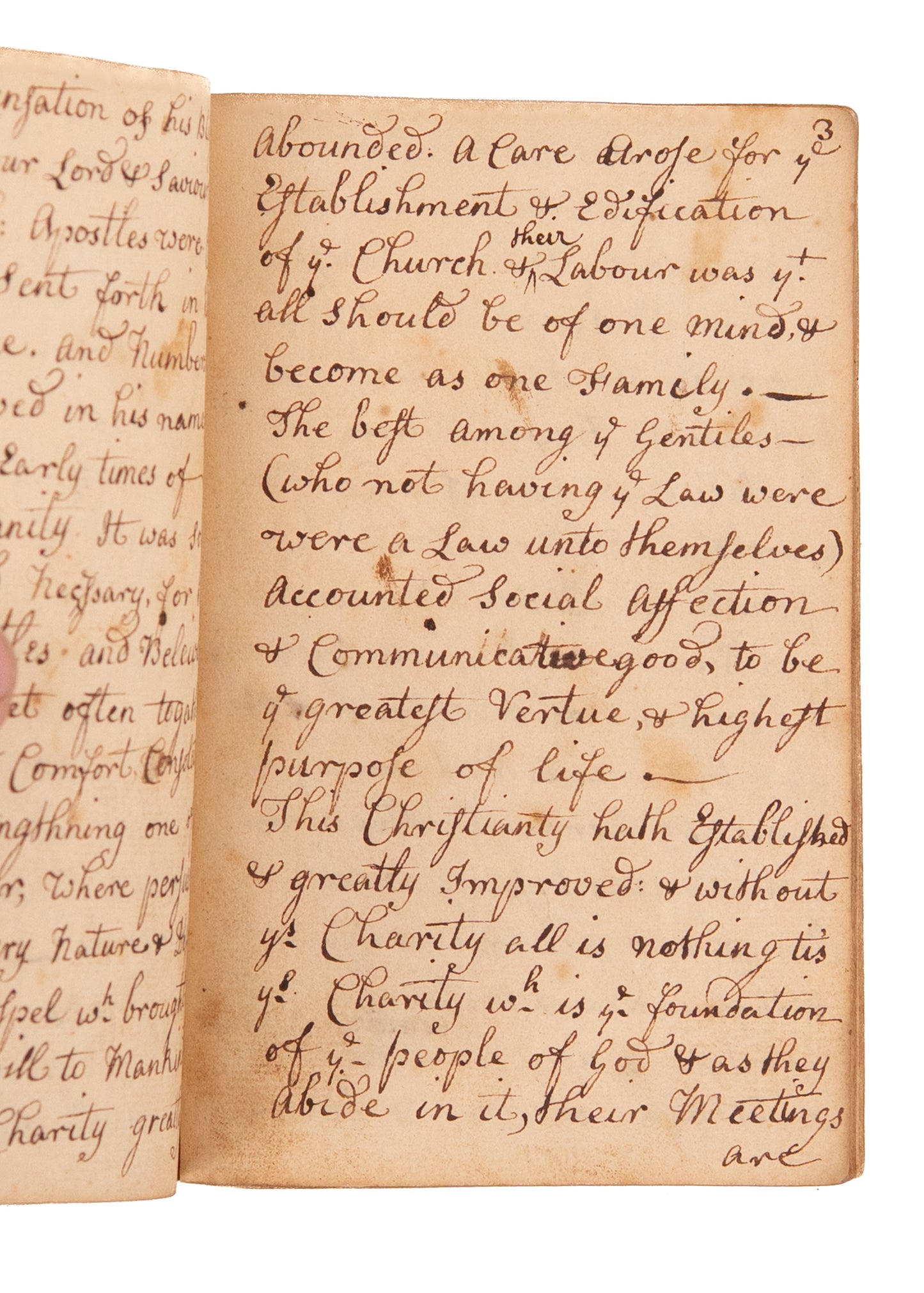 1719 / 1747 QUAKER DISCIPLINE. Rare Early Quaker Anti-Slavery Sentiment, Interactions with Indians, &c.