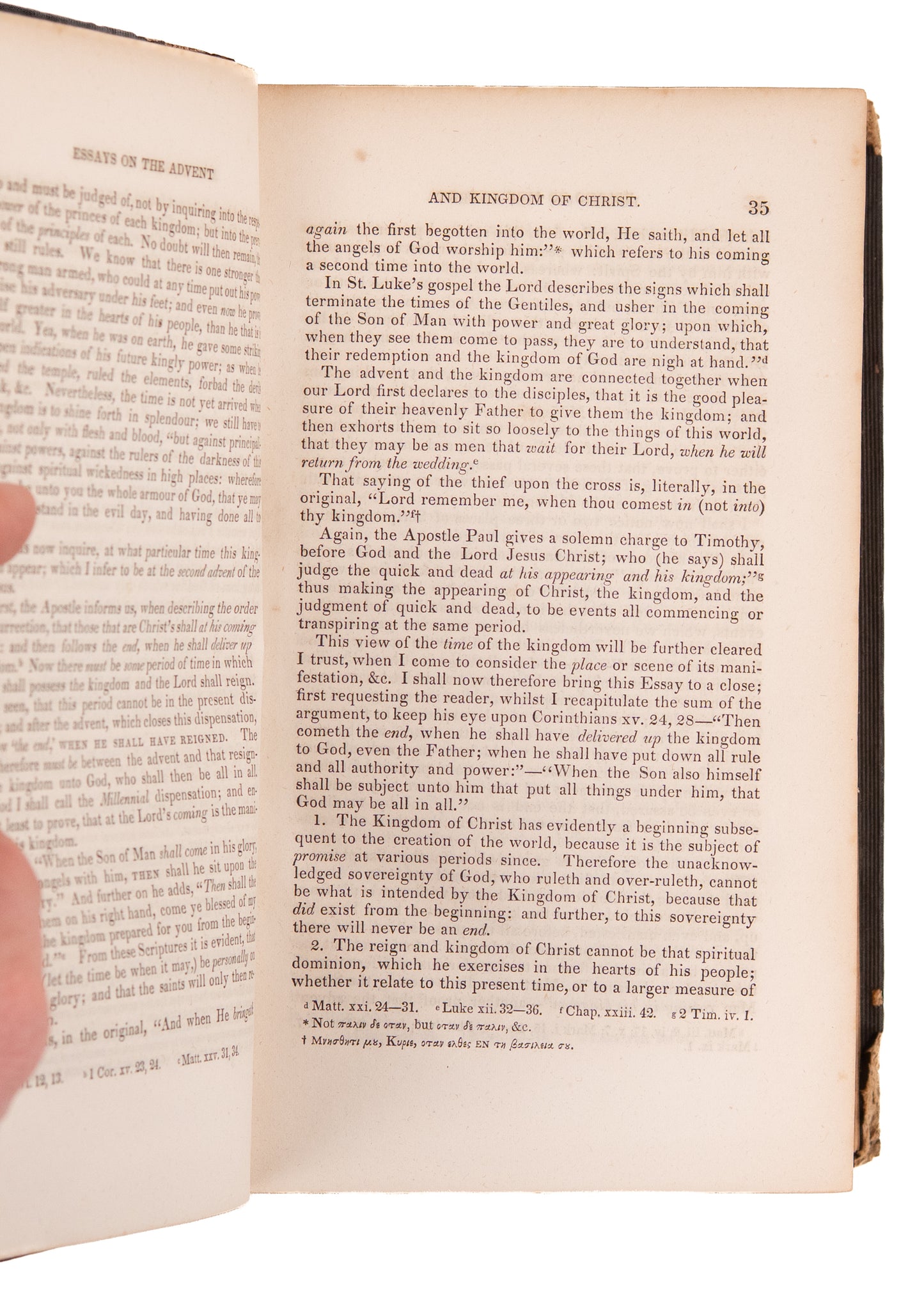 1840 ADVENTIST. The Literalist. Rare Imprint of 12 European Eschatalogical Pamphlets for American Adventists.