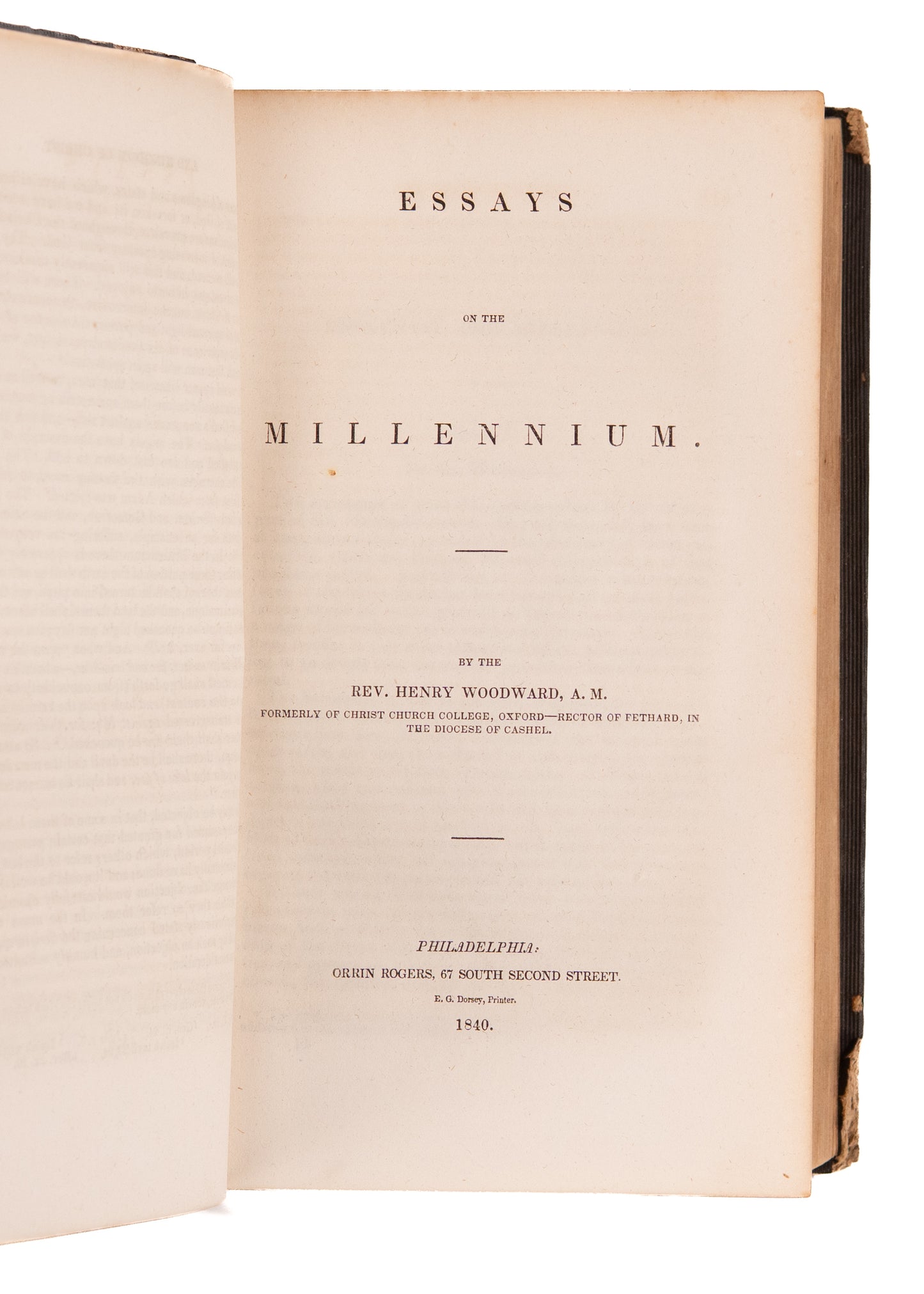1840 ADVENTIST. The Literalist. Rare Imprint of 12 European Eschatalogical Pamphlets for American Adventists.