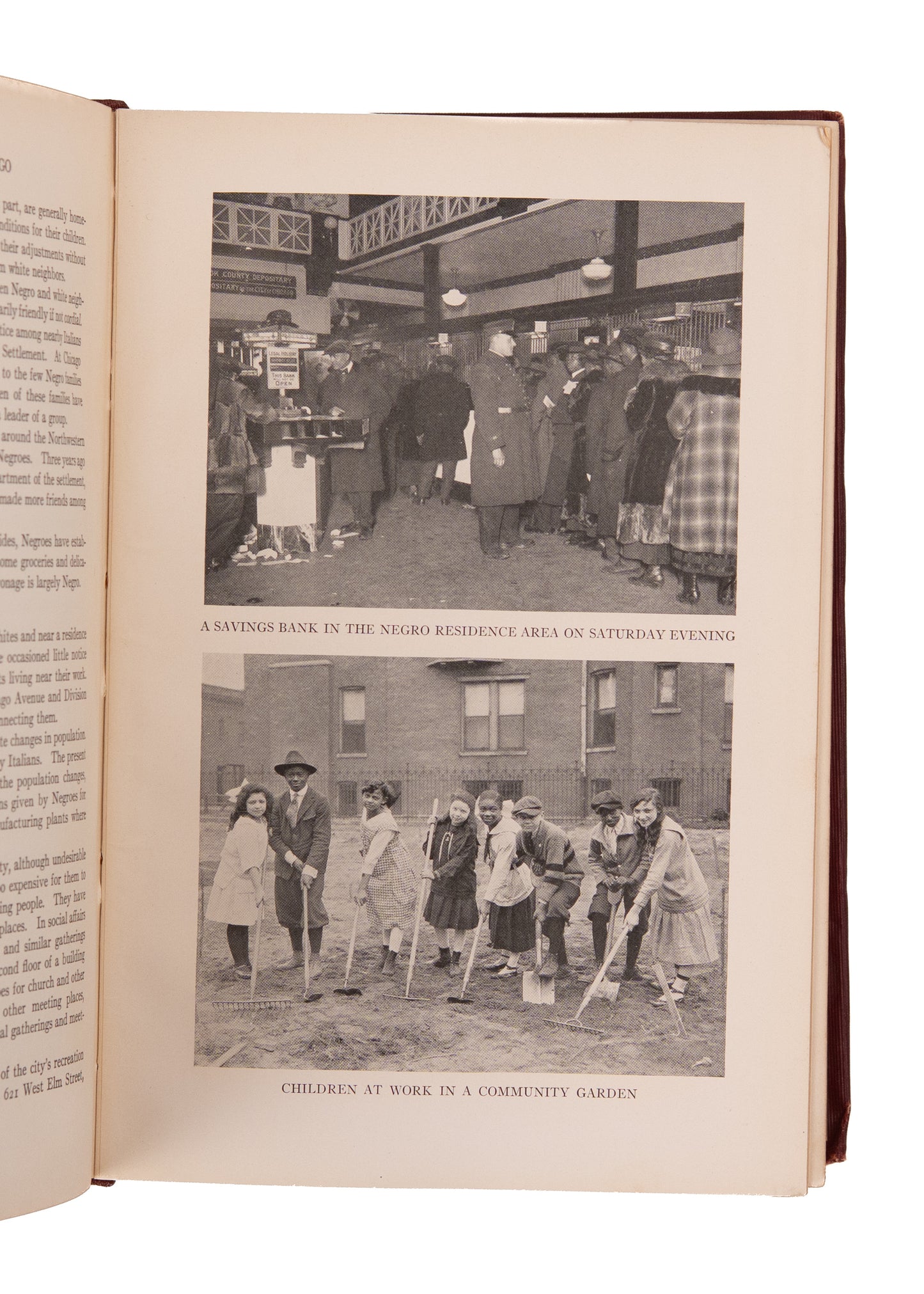 1923 RACE RIOTS CHICAGO. The Negro in Chicago. Commission on the Race Riots of 1919.