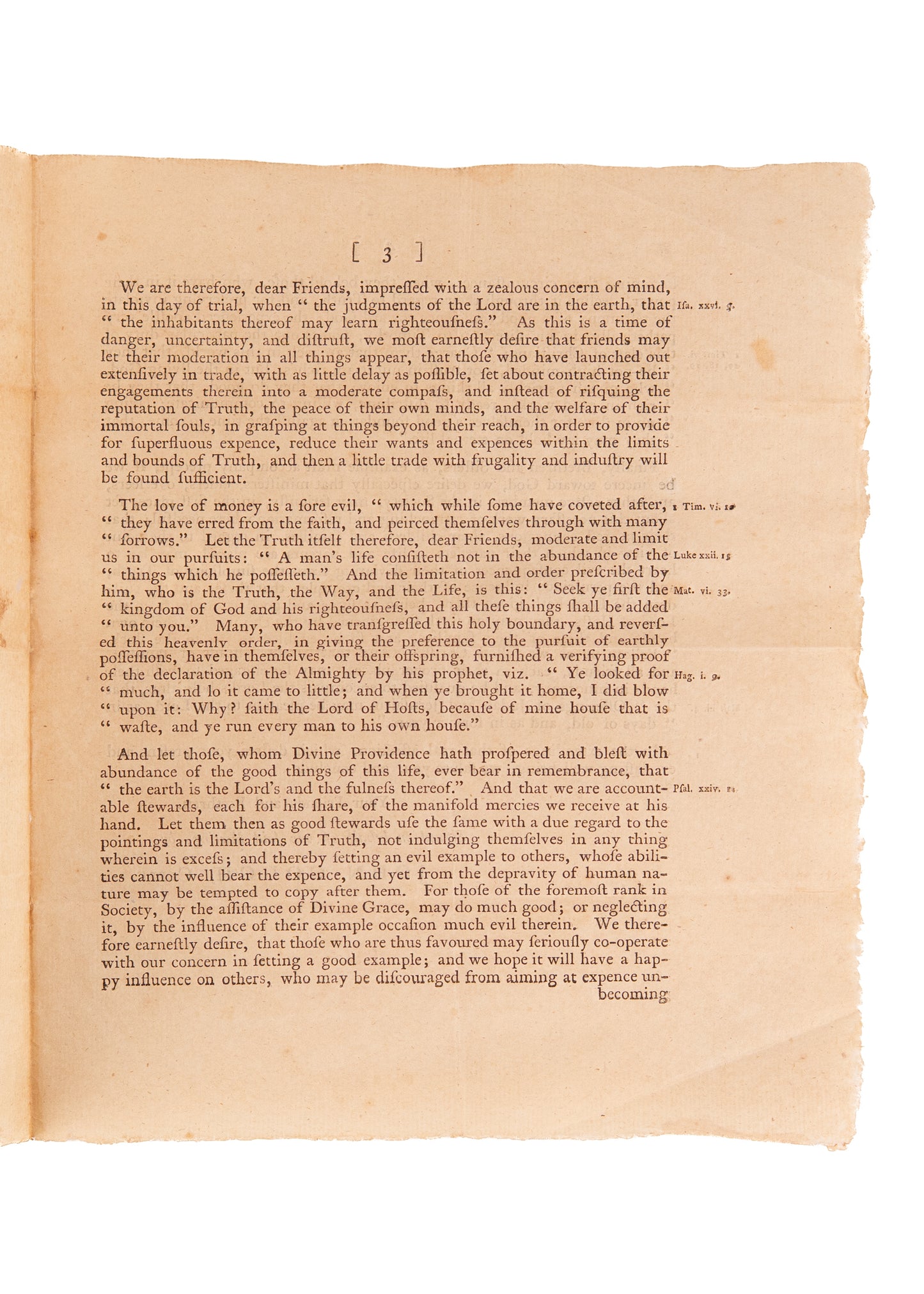 1779 RELIEF OF SUFFERING QUAKERS. The American Revolution God's Judgment against Wealthy Quakers?