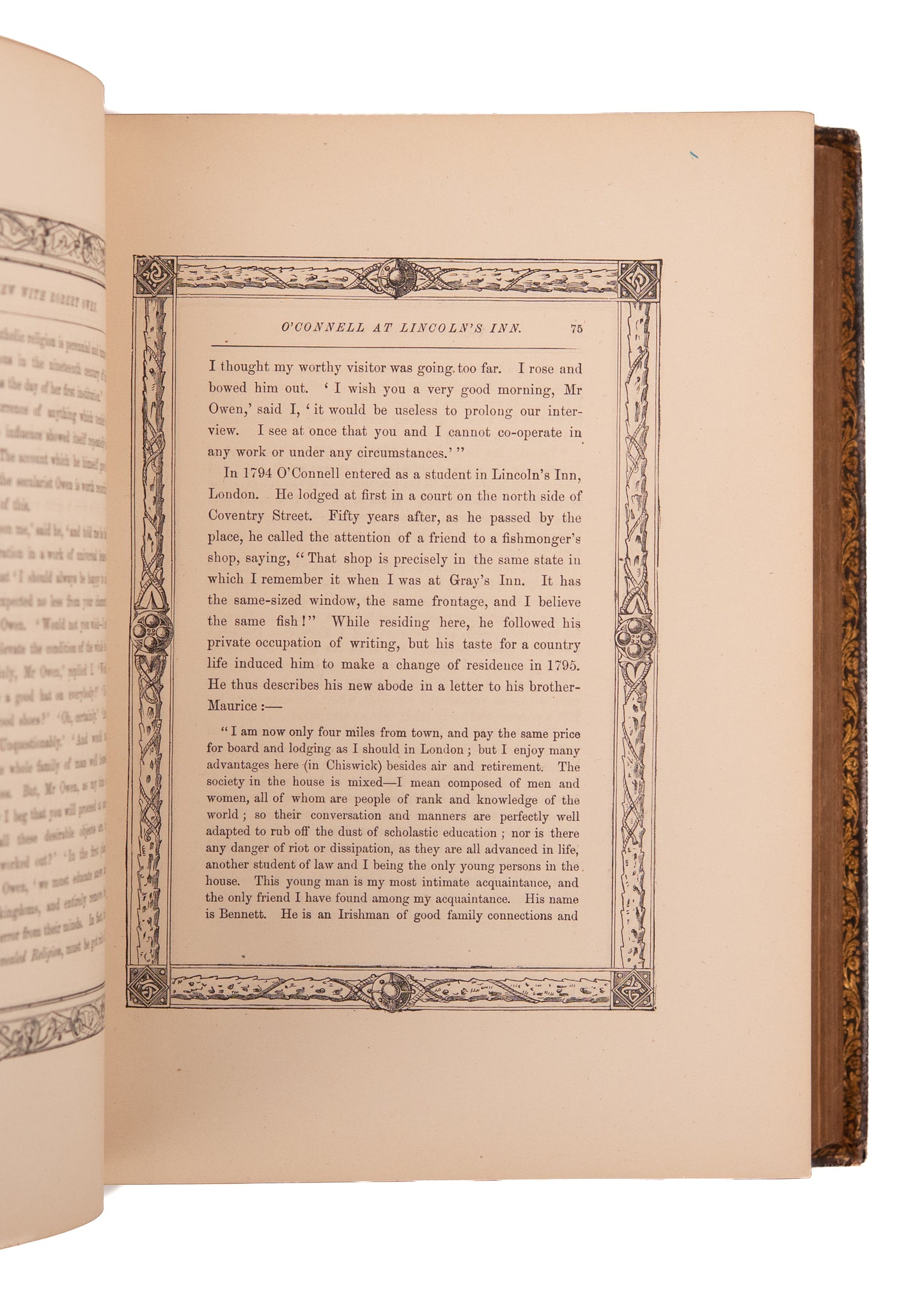 1872 DANIEL O'CONNELL.Spectacular Edition of the Life of the "Liberator" of Ireland.