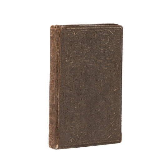 1857 TEMPERANCE. Near-Miniature Volume of Anti-Alcohol, Tea-Totaller Poems & Songs.