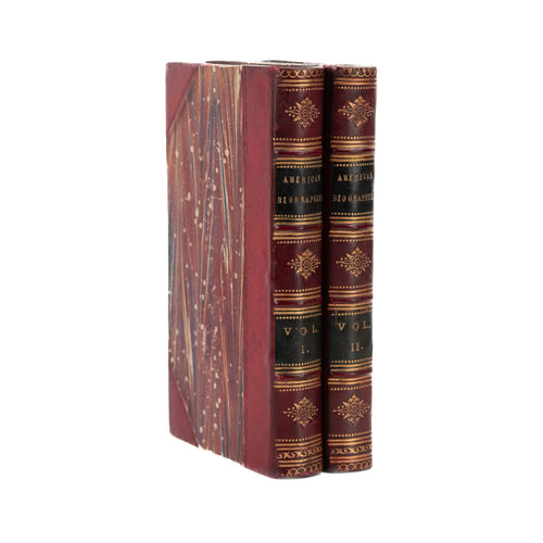 1861 Rare Sammelband of Six Americana Chapbook Biographies - Daniel Boone, Tecumseh, Davey Crockett, &c.
