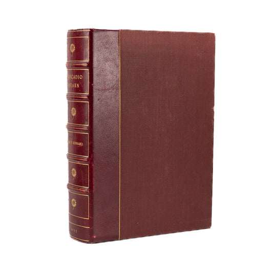 1912 KOIZUMI YAKUMO. First American Edition of His Life in Japan - Superb Custom Binding