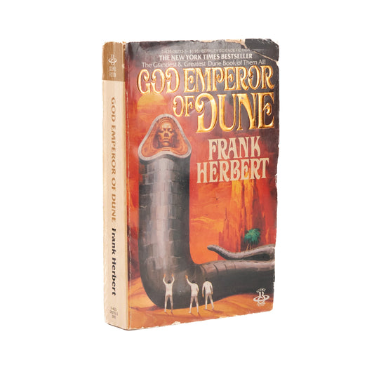 1983 FRANK HERBERT. God Emperor of Dune - Autographed by Frank Herbert.