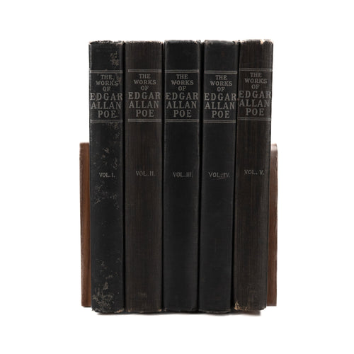 1904 EDGAR ALLAN POE. The Works of Edgar Allan Poe - The Raven Edition. 5 Volumes.