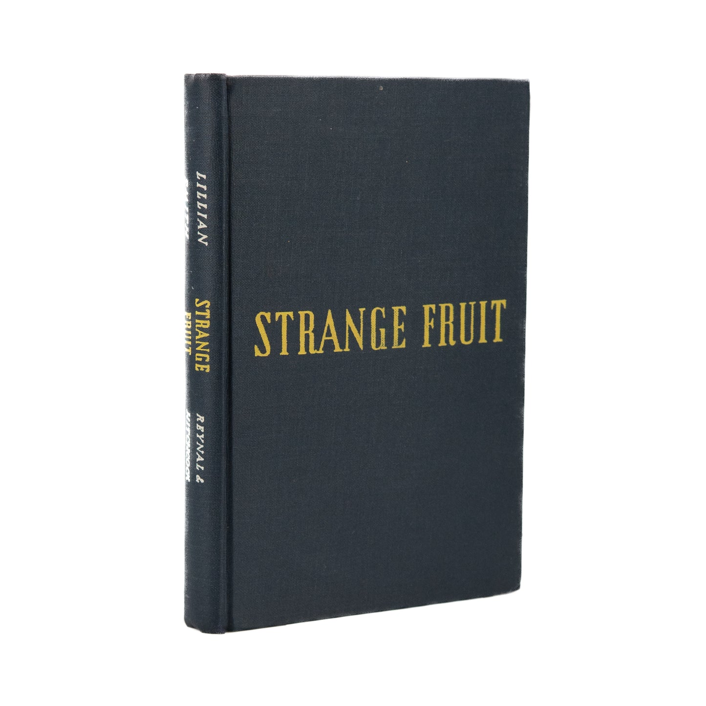 1944 LILLIAN SMITH. Strange Fruit. Banned Book on Interracial Marriage - Signed!