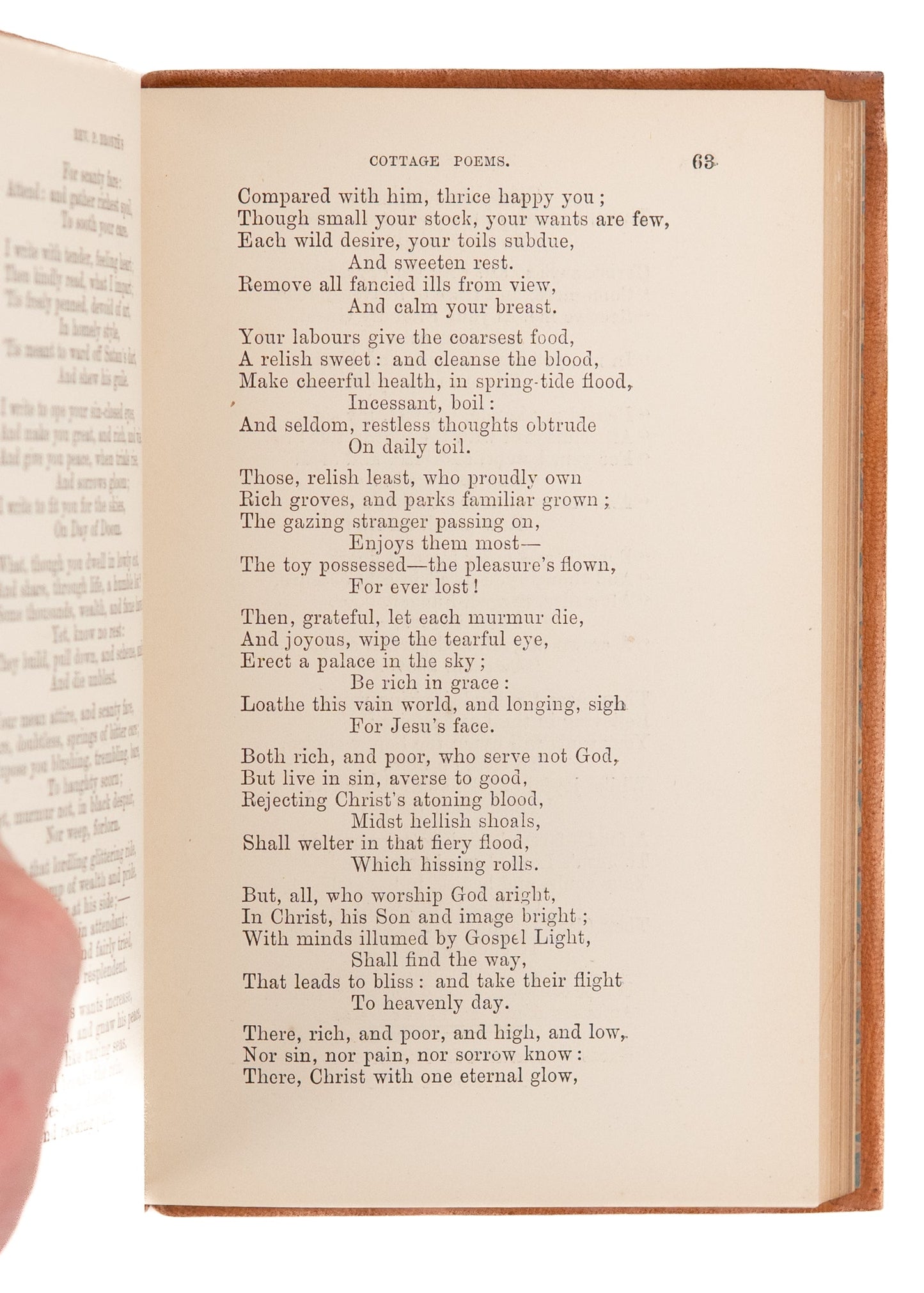 1898 PATRICK BRONTE. Works of Father of Bronte Sisters in Full Leather Binding. First Edition.