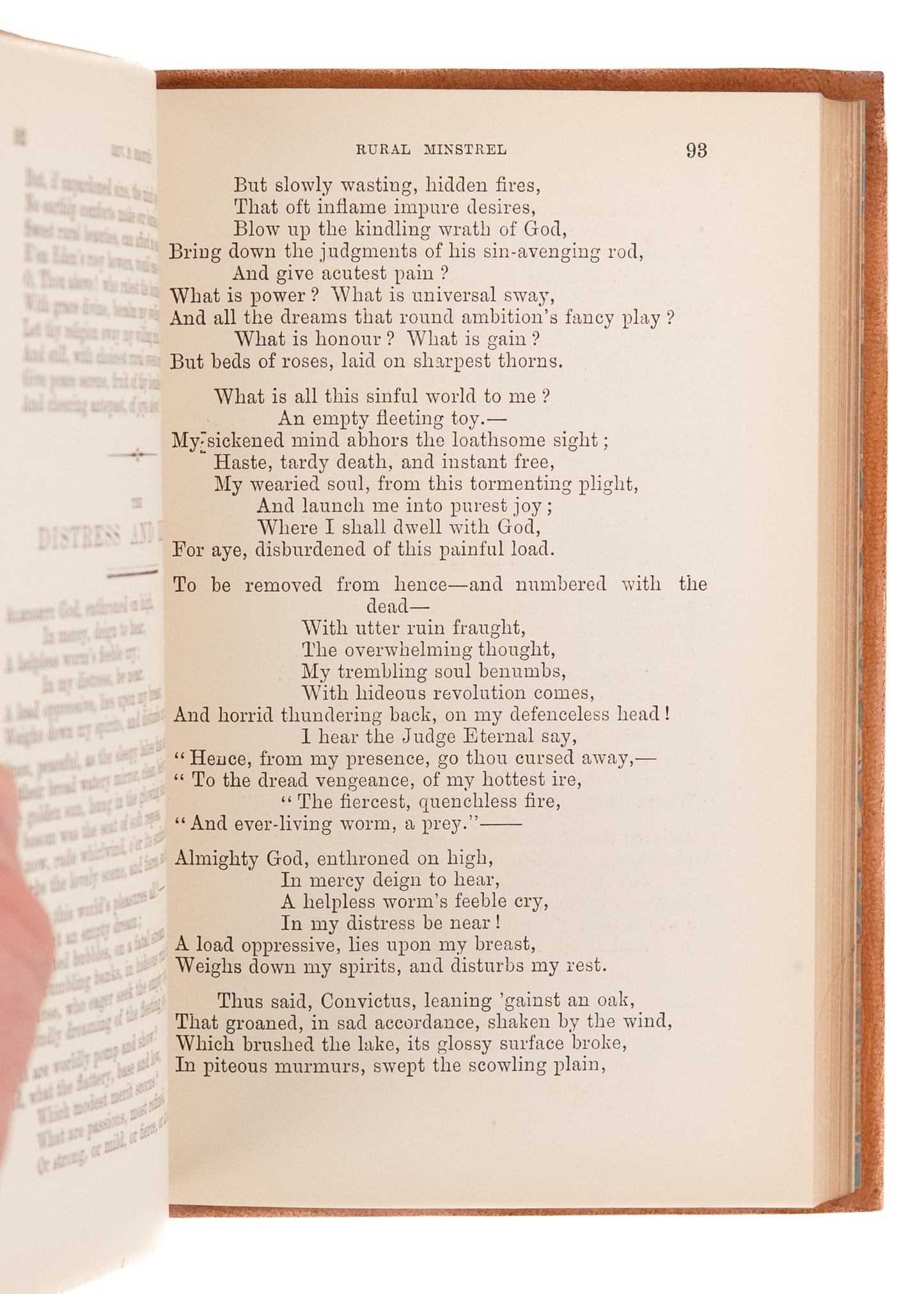 1898 PATRICK BRONTE. Works of Father of Bronte Sisters in Full Leather Binding. First Edition.