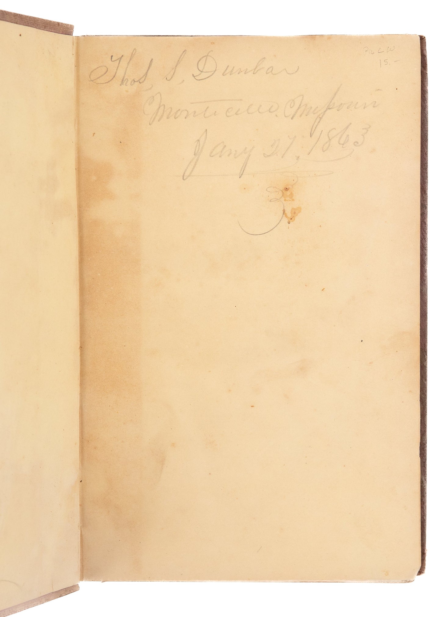 1856 REPUBLICAN ANTI-IMMIGRATION. Rare Work on Dangers of Immigration that Feels "Familiar."