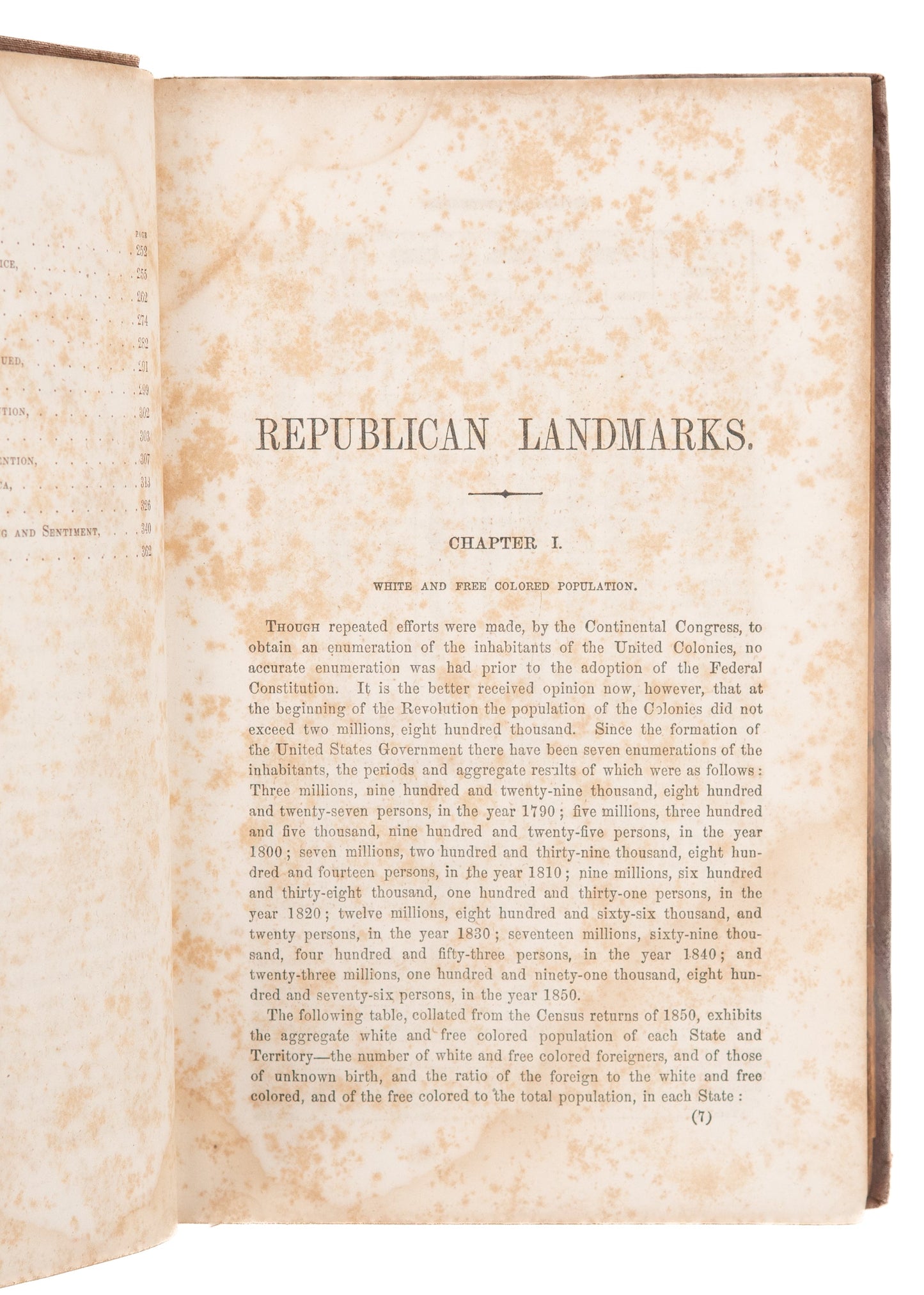 1856 REPUBLICAN ANTI-IMMIGRATION. Rare Work on Dangers of Immigration that Feels "Familiar."