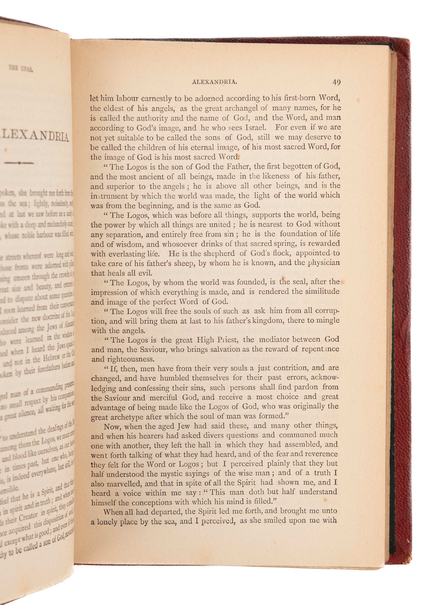 1877 RICHARD H. DYAS. The Upas: A Vision of the Past, Present, and Future. Strange Prophetic Work.