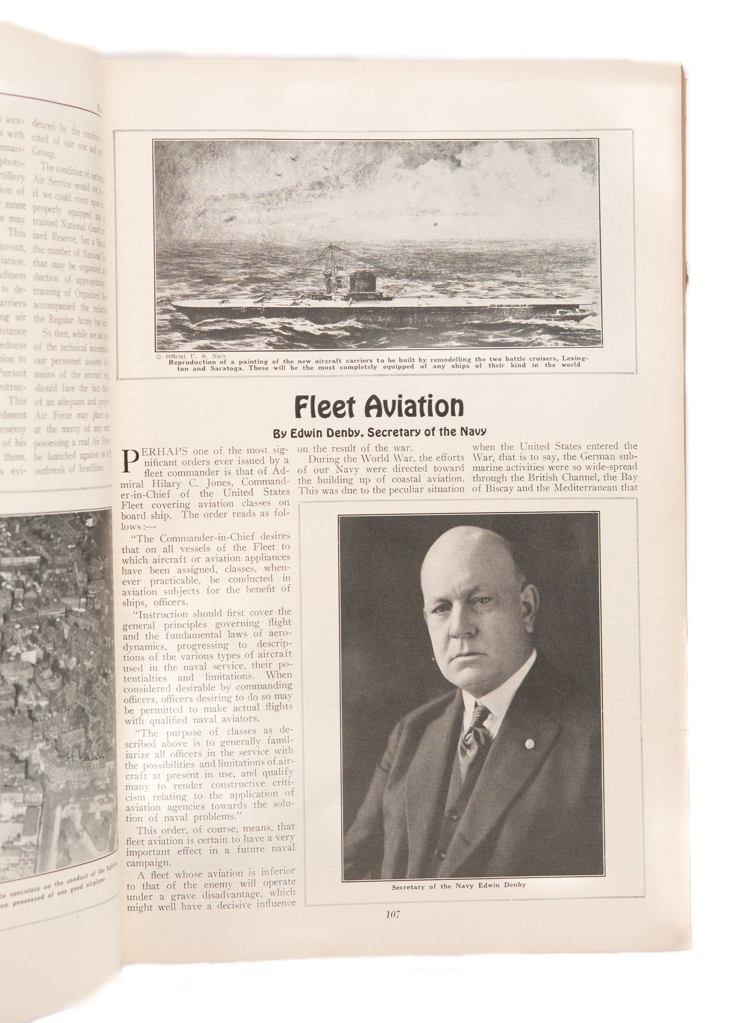 1923 AERIAL AGE MAGAZINE. Female Pilots, Dirigibles, Henry Ford, Hot Air Balloons, &c.