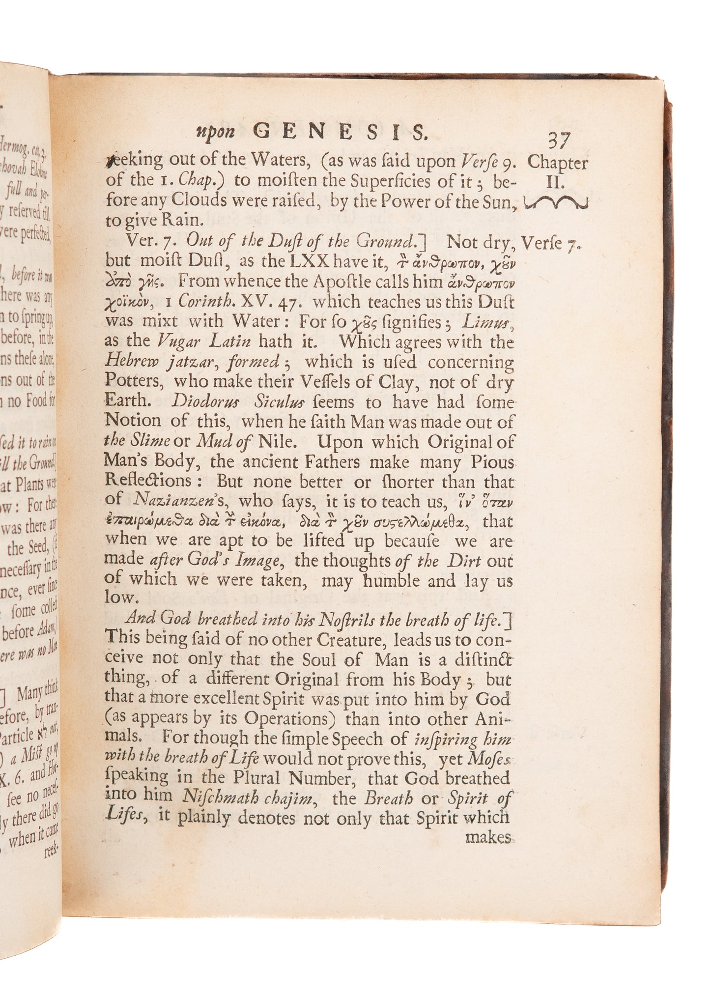 1698 SYMON PATRICK. A Commentary Upon The First Book of Moses, Called Genesis.