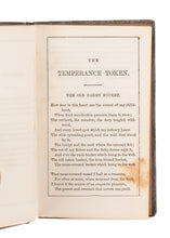 Load image into Gallery viewer, 1857 TEMPERANCE. Near-Miniature Volume of Anti-Alcohol, Tea-Totaller Poems &amp; Songs.