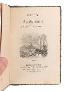 1850 GREENLAND MISSIONARY. Angusina. The First Greenlander Native Pastor. Rare Work.
