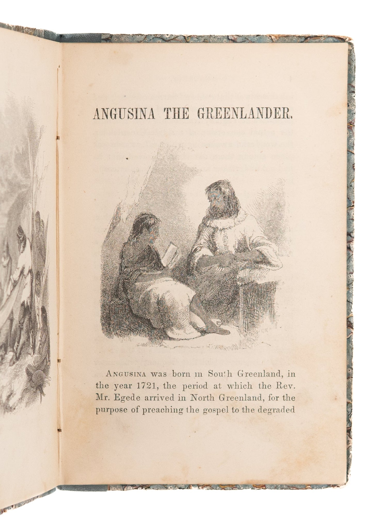 1850 GREENLAND MISSIONARY. Angusina. The First Greenlander Native Pastor. Rare Work.