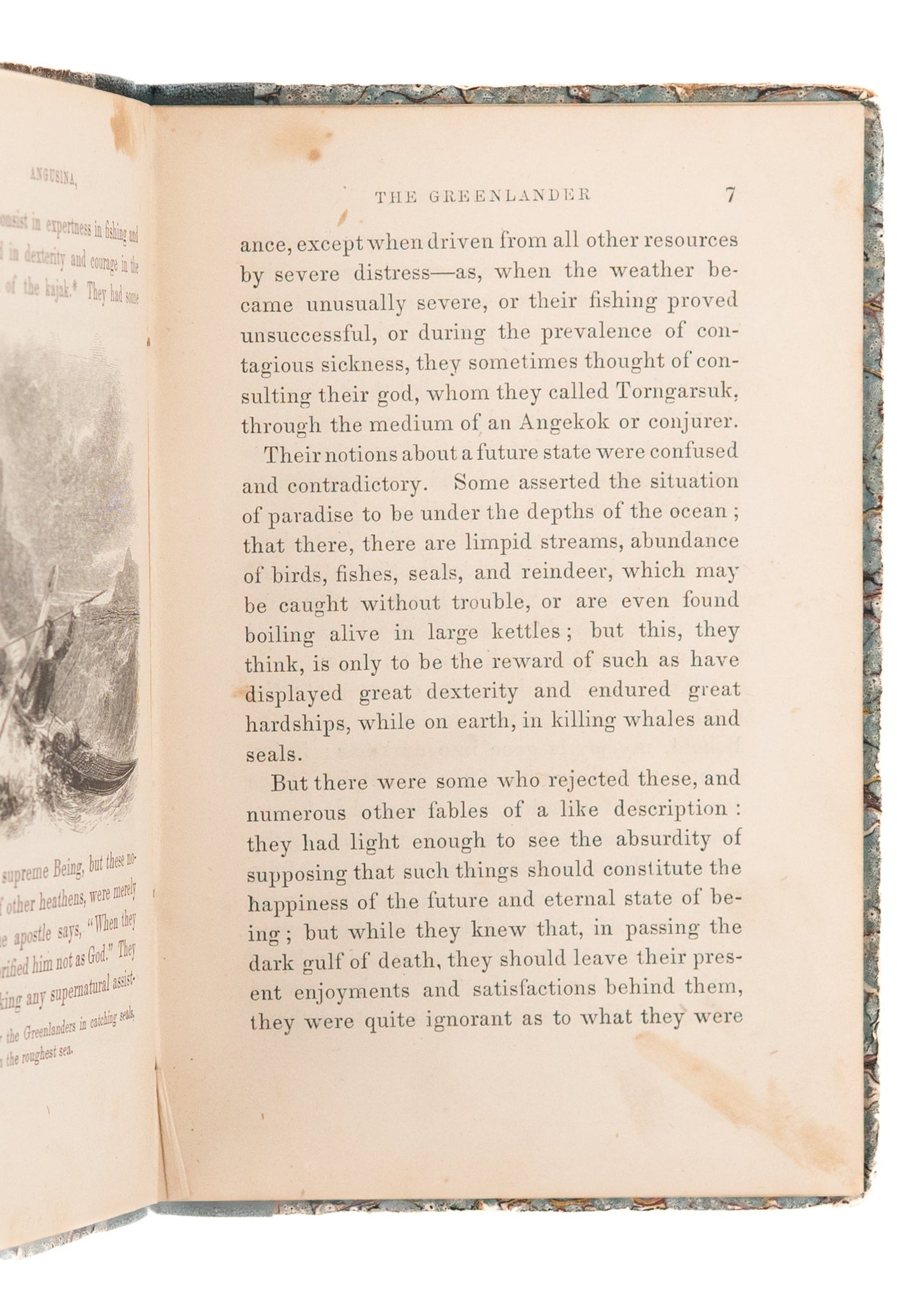 1850 GREENLAND MISSIONARY. Angusina. The First Greenlander Native Pastor. Rare Work.