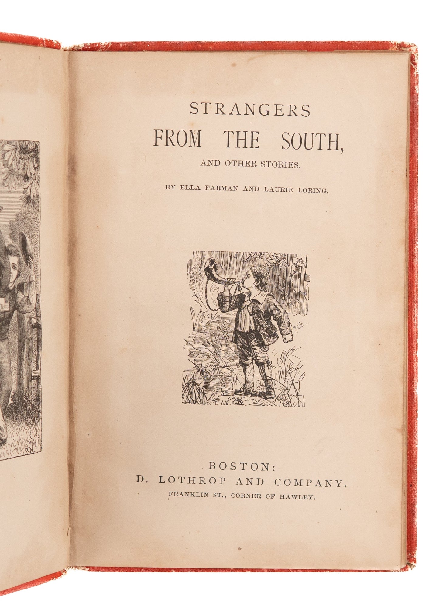 1877 STRANGERS FROM THE SOUTH. Stories of Negro and Mulatto Children in Reconstruction South.