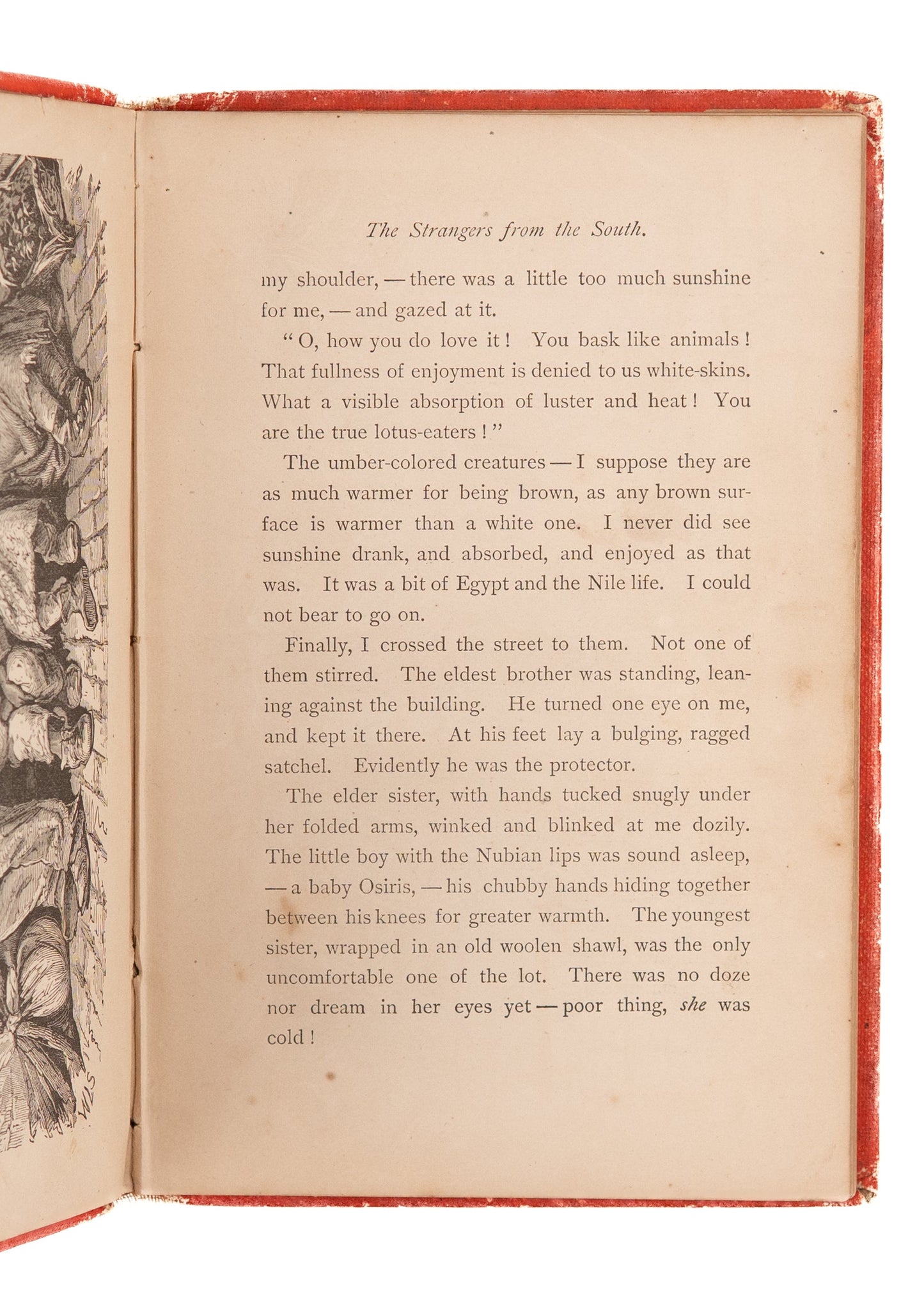 1877 STRANGERS FROM THE SOUTH. Stories of Negro and Mulatto Children in Reconstruction South.