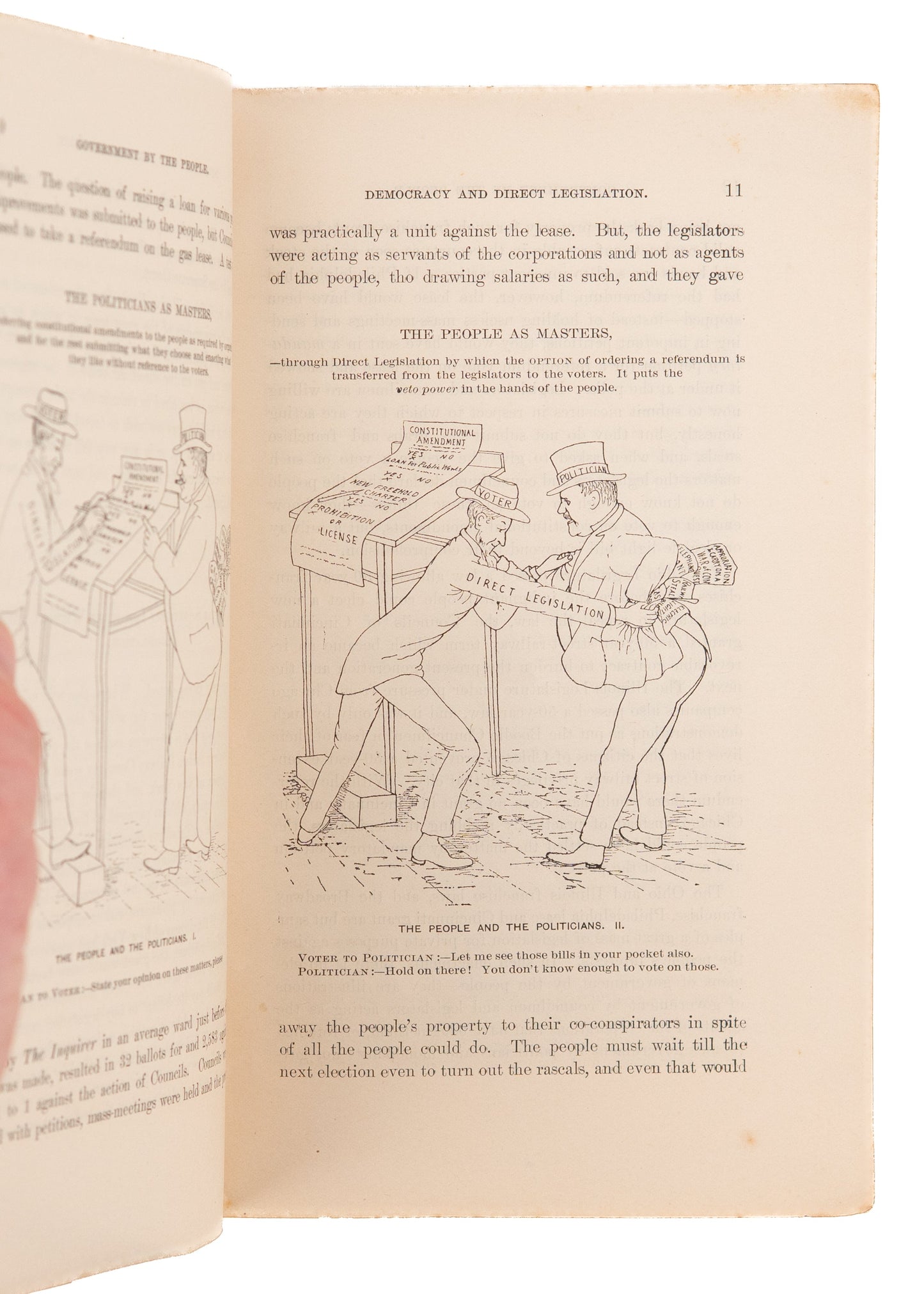 1900 FRANK PARSONS. Rare Work Advocating for Direct Democracy and Popular Veto Power.