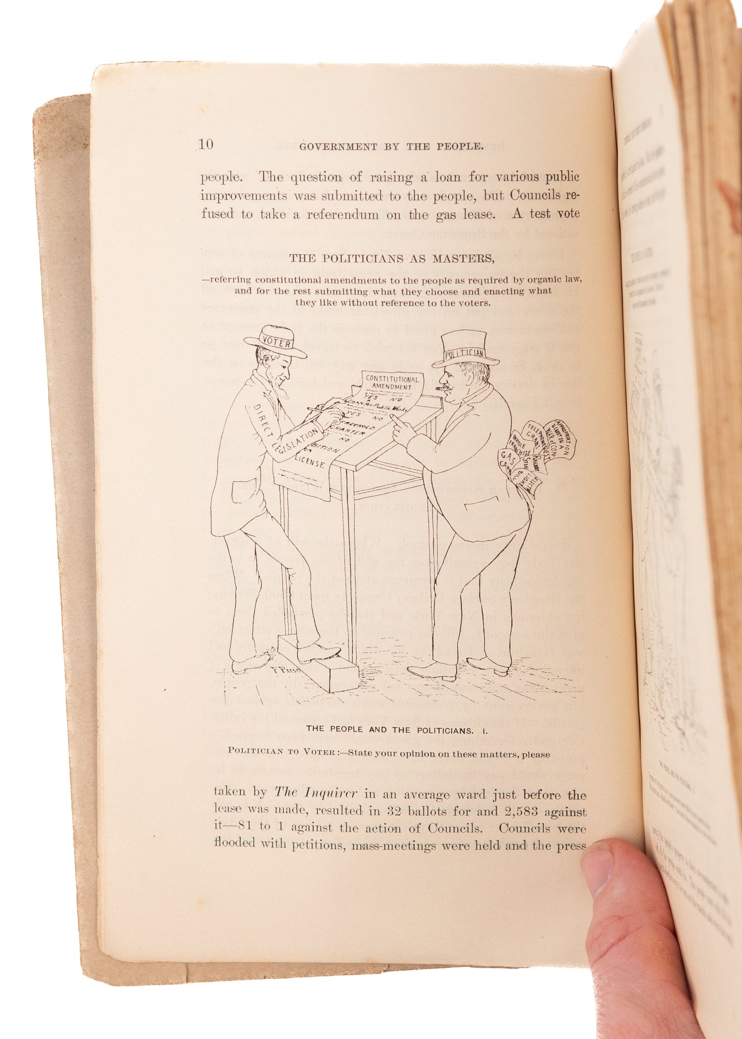 1900 FRANK PARSONS. Rare Work Advocating for Direct Democracy and Popular Veto Power.